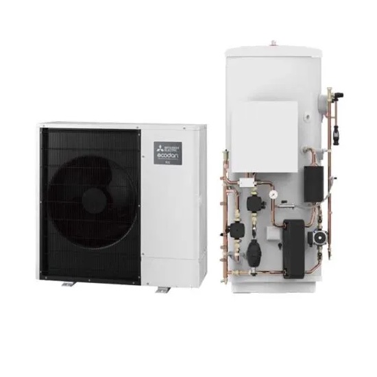 Air Source Heat Ecodan Heating Mitsubishi Ecodan Air Source Heat