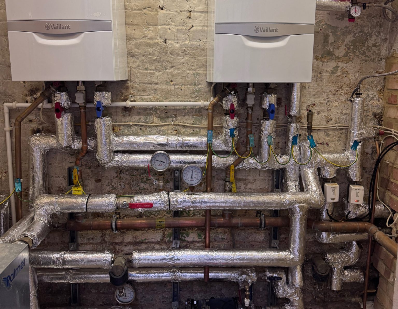 Gas boilers installed in commercial property in London by SWAT Engineering